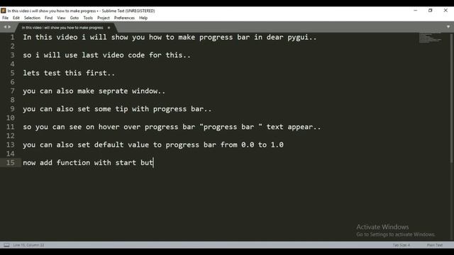 Progress Bar in Dear PyGui | Dear PyGui Tutorial For Beginners смотреть онлайн