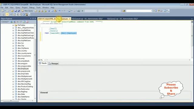 SQL Server 2012 tutorial Stored Procedure multiple output parameters смотреть онлайн
