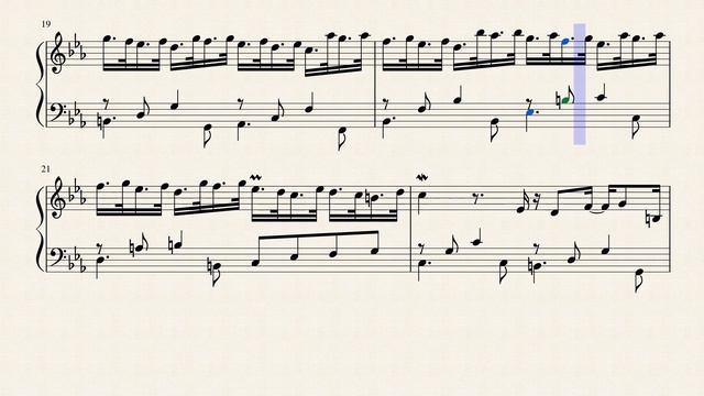 William Croft : Ground piano sheet (Attributed to Henry Purcell) смотреть онлайн