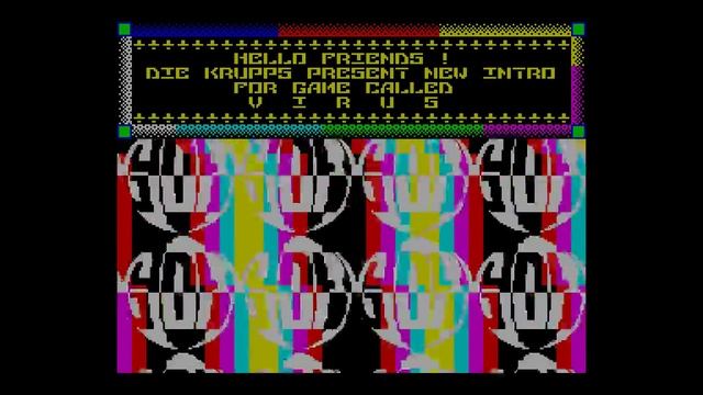 Virus Crack Intro-DIE KRUPPS [#zx spectrum] смотреть онлайн