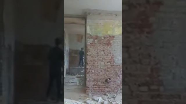 Демонтаж штукатурки