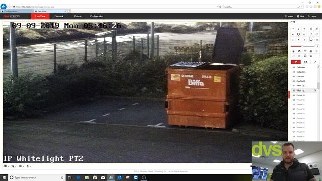 Hikvision White Light PTZ Review at Night (DS-2DY5223IW-AE/WL) смотреть онлайн