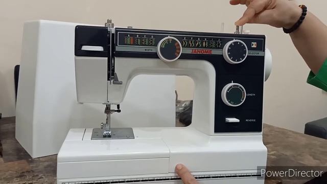 First time in you tube. Janome 392(Epi 1) смотреть онлайн