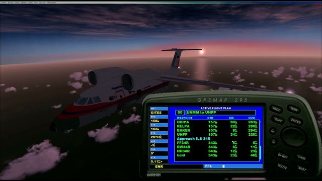 FSX | AN 72-74 | Ан 72-74 | UHMM - UHPP | Full Flight