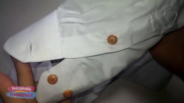 Белая Мужская Рубашка с Алиэкспресс смотреть онлайн