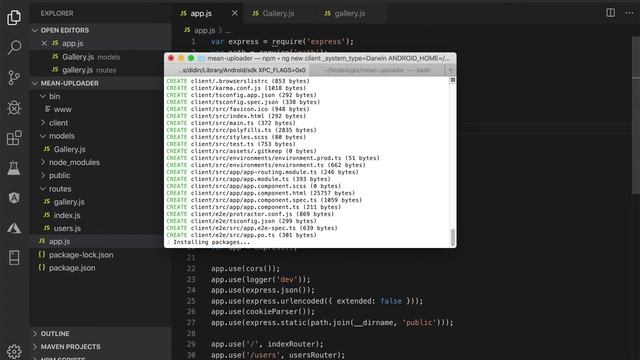 MEAN Stack (Angular 10) Tutorial: Upload Image File смотреть онлайн