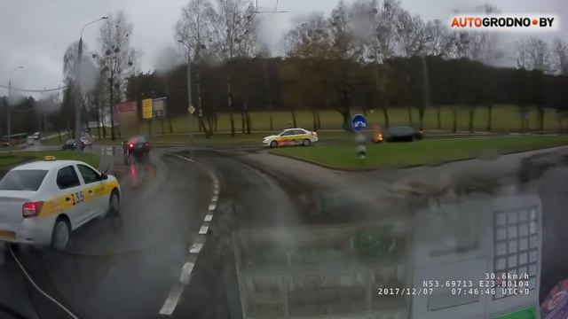 Тормоз в пол из-за красной Audi в Гродно смотреть онлайн