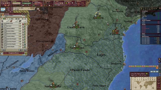 Let's play Victoria 2 HoD - Argentina (Pop Demand Mod) - part 45 смотреть онлайн