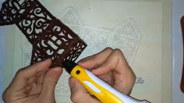 Рождественский домик HANDMADE DIY 3D PEN смотреть онлайн
