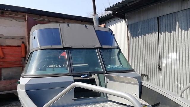 Тент на лодку Волжанка 46 Фиш. смотреть онлайн