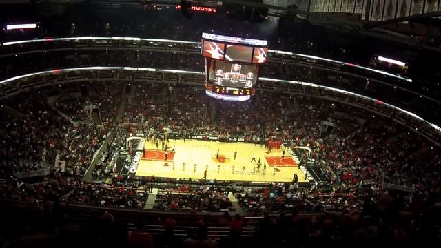 Chicago Bulls Intro - Utah Jazz Vs Chicago Bulls @ United Center - 03/08/2013