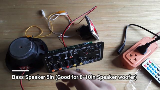 Bluetooth D10 OK HIFI Bass Power Amplifier | Unboxing | Testing смотреть онлайн