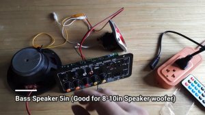 Bluetooth D10 OK HIFI Bass Power Amplifier | Unboxing | Testing