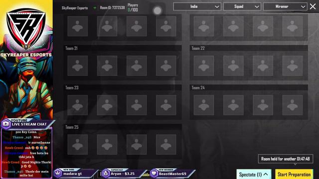 BGMI Daily Scrims By SkyReaper Esports ⭕Live | Join Our WhatApp Group Link in Desc For Registration смотреть онлайн