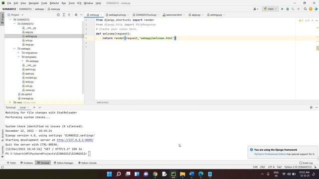 how to open HTML file in django смотреть онлайн