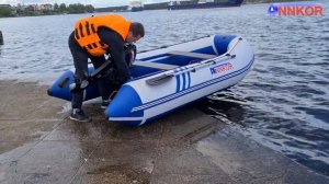 Надувная лодка пвх ANNKOR 340 НДНД