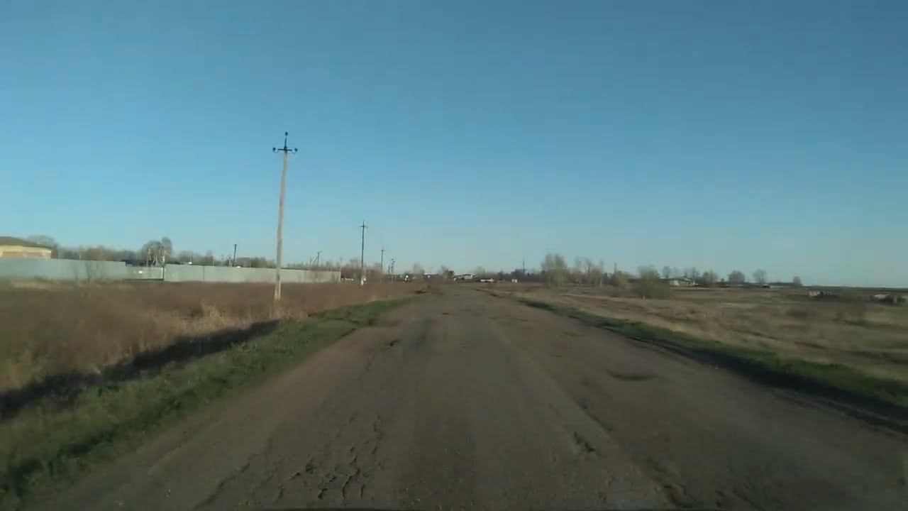 Едем в Мирный Петровского района)