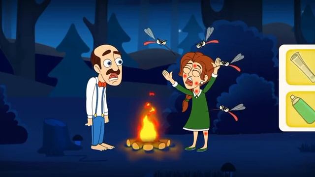 Scare the bear | Gardenscapes Mini game | Austins bad dream | Cheats and tricks смотреть онлайн