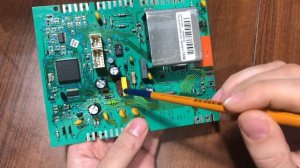 Ремонт платы управления стиральной машины.