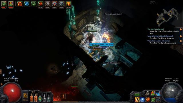 Ep 16 - PoE Legacy League 2.6 - Ice Crash Slayer Act 3 Merciless (Piety) смотреть онлайн