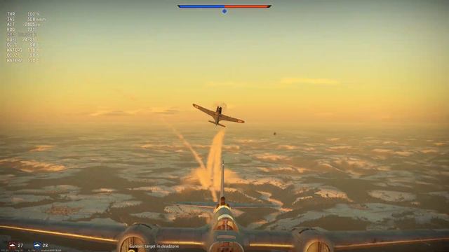 SB 2M-100 bobmer in SB mission | War Thunder смотреть онлайн