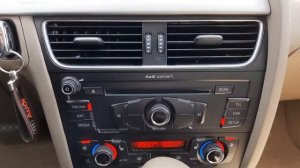 Audi A4 B8  Как выставить время!