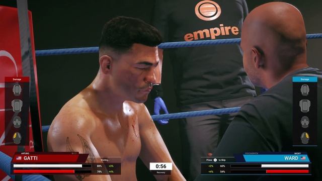 Играю в бетку Undisputed за Артуро Гатти смотреть онлайн