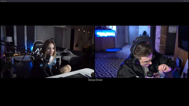 ЭВЕЛОН РАСПАКОВЫВАЕТ ПОДАРКИ ОТ ДРУГОЙ ДЕВУШКИ ПРИ ГЕНСУХЕ | Gensyxa Stream смотреть онлайн