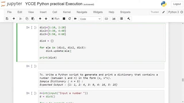 Python Program to Concatenate Dictionaries to Create new Dictionary смотреть онлайн