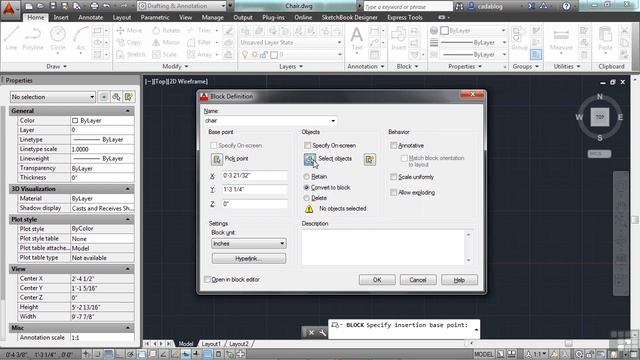 autoCAD tutorial for beginers - Lesson 98/119 смотреть онлайн