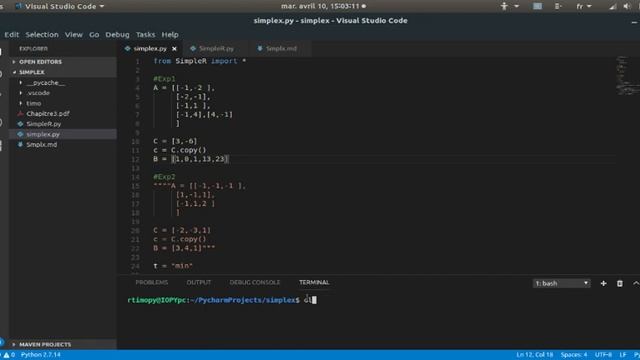 Simplex Algorithm with Python смотреть онлайн