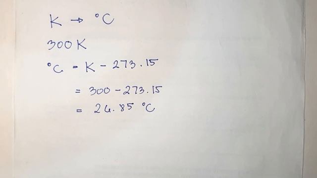 How to convert Kelvin to Celsius смотреть онлайн