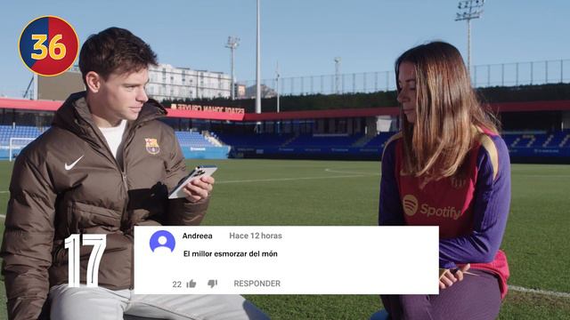 🤔😂 AITANA FACES THE #90SECONDSCHALLENGE | FC BARCELONA смотреть онлайн