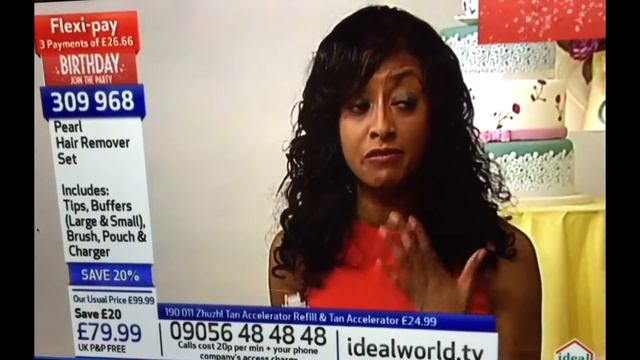 Ideal World's Birthday week and The Pearl Hair Remover had amazing sales @10pm смотреть онлайн