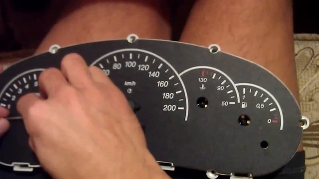 светодиодная подсветка приора этап #2 (с изменением цвета стрелки тахометра) смотреть онлайн