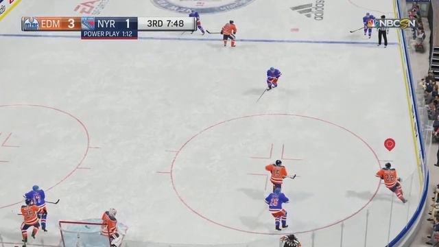NHL 19 (EDM VS NYR) Goalie Mistake смотреть онлайн