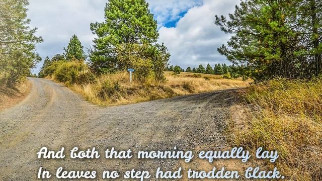 The Road Not Taken - Poem Recitation смотреть онлайн