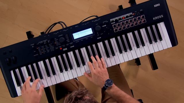 Korg Kross 2 Music Workstation - All Playing, No Talking! смотреть онлайн