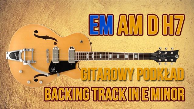 06 Podkłady gitarowe 🎸 Backing Track in E minor - Guitar Chords/Improvisation смотреть онлайн