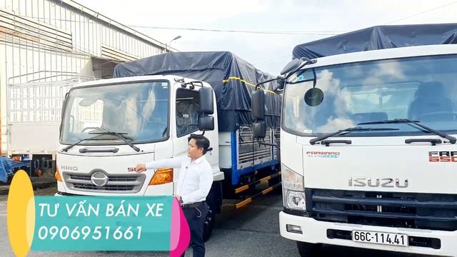 So Sánh Xe Tải 6T5 Isuzu FRR650 Và Hino 6T4 FC - Nên Chọn Hino Hay Isuzu - Hotline 0906.951.661 смотреть онлайн