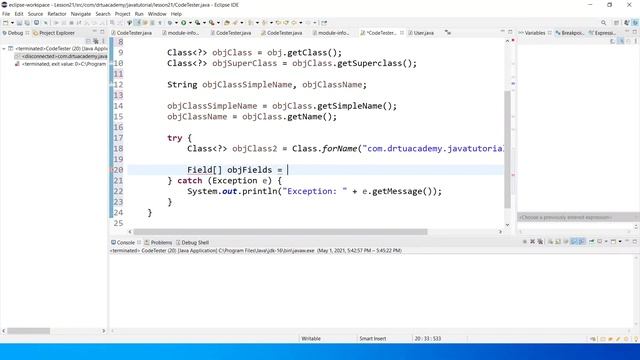 Java Tutorial for Beginners (21): Reflection смотреть онлайн