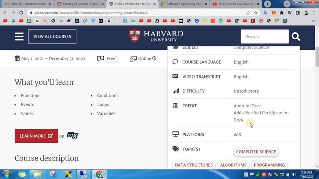 Free Harvard University Courses With Free Certificate Get Certified Courses Students смотреть онлайн