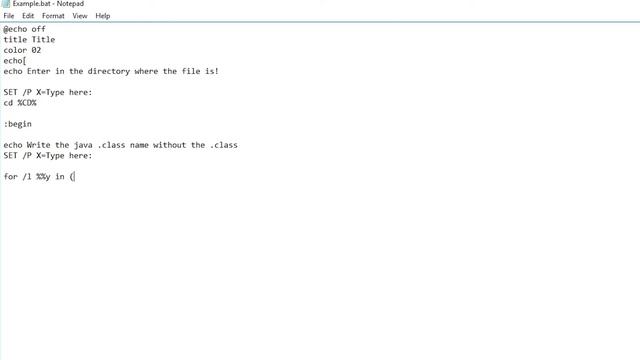 How to run any Java program from a .bat file! смотреть онлайн
