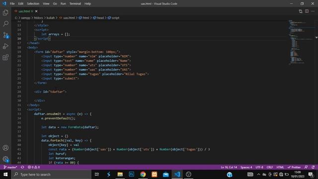 Membuat Program Nilai Mahasiswa Dengan Javascript смотреть онлайн