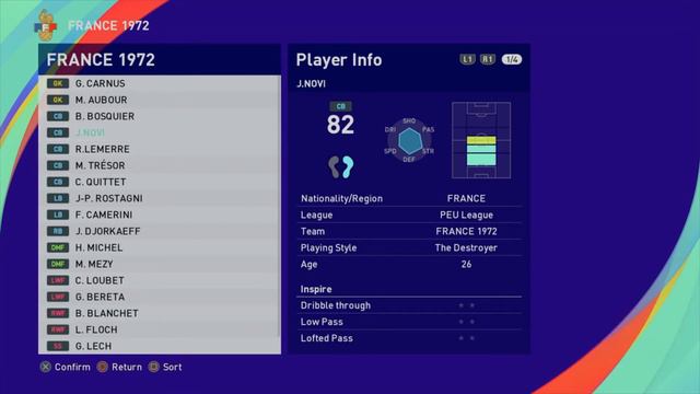 PES 2021: France 1972 | "What If" смотреть онлайн