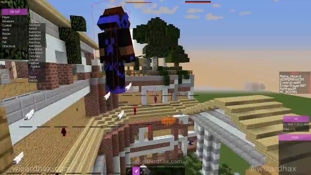 Minecraft - WOLFRAM CLIENT 1.11.2 (with OptiFine) Minecraft 1.11.2 Hacked Client - WiZARD HAX смотреть онлайн