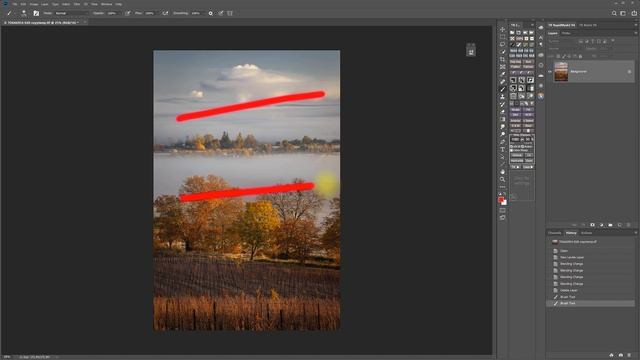 History Undo - Redo in Photoshop CC 2019 смотреть онлайн