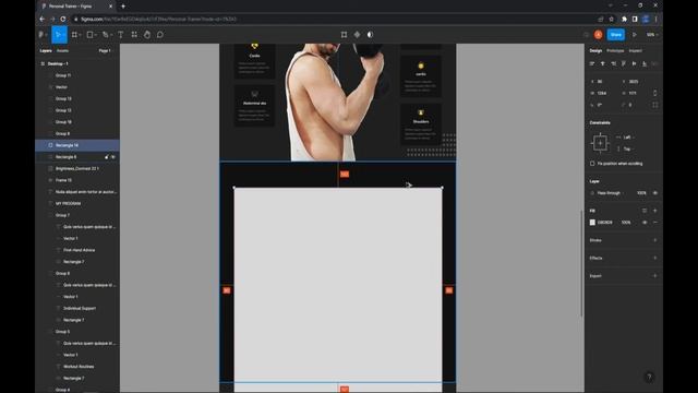 Personal Trainer & Gym Design Using Figma | Figma Tutorials смотреть онлайн