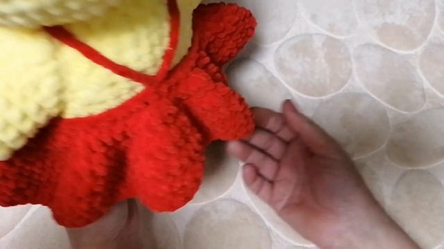 одежда для уточки лалафанфан, крючком. (сарафан, повязка на голову). смотреть онлайн
