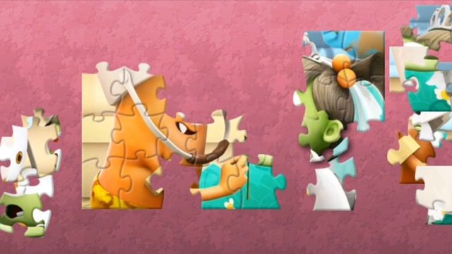 Funny Animated Cartoon Spookiz Kebi's Love For Zizi Jigsaw Puzzle Game For Kids Rompecabezas